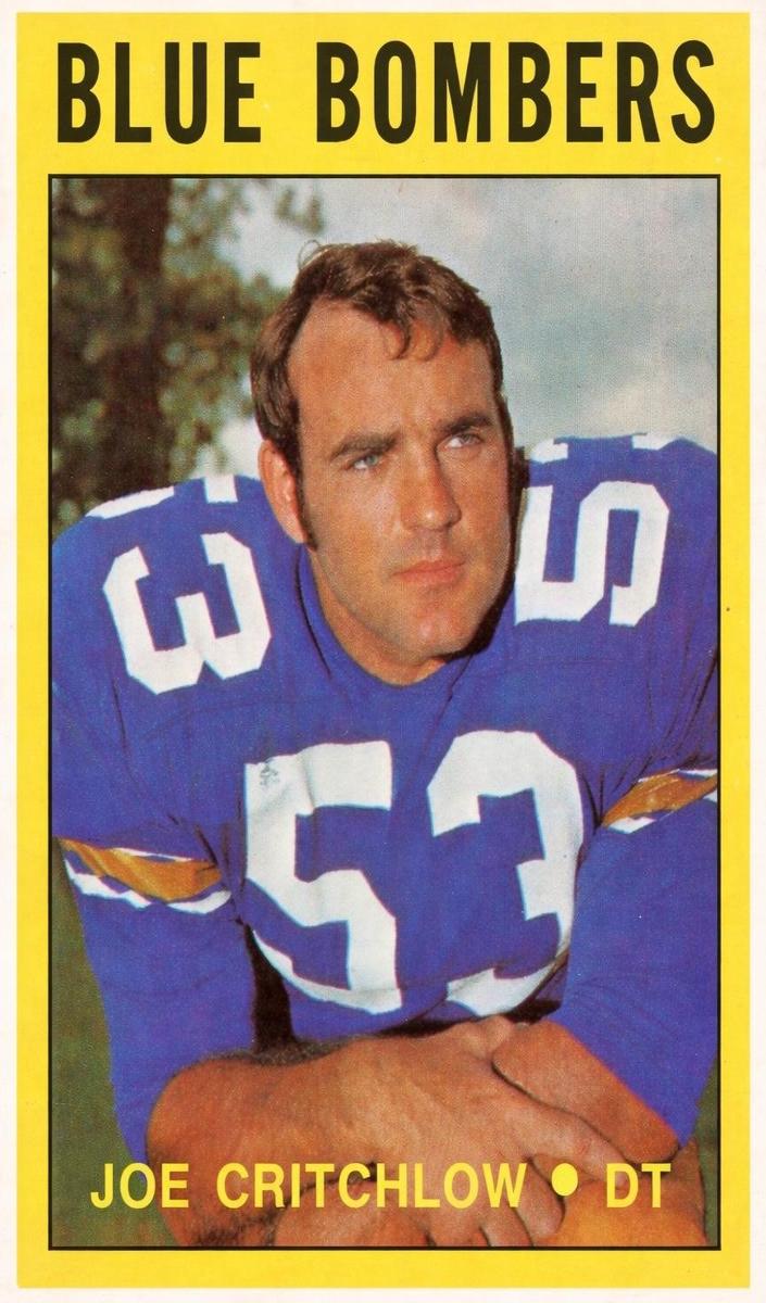 1972 Joe Critchlow #116
