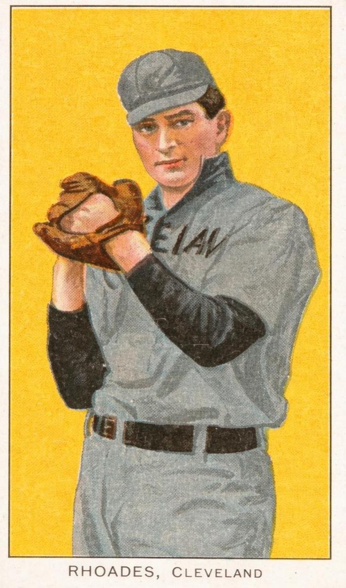 1909 Bob Rhoads [Hands at Chest]