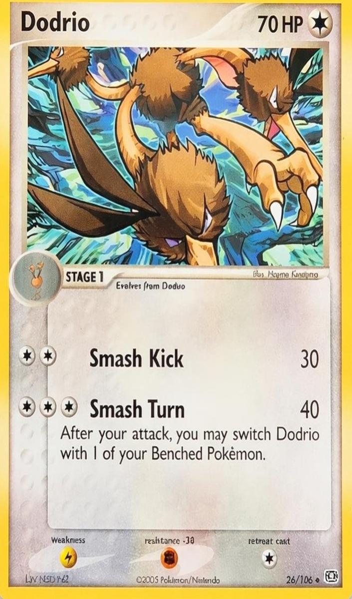 Dodrio 2005 Pokemon EX Emerald