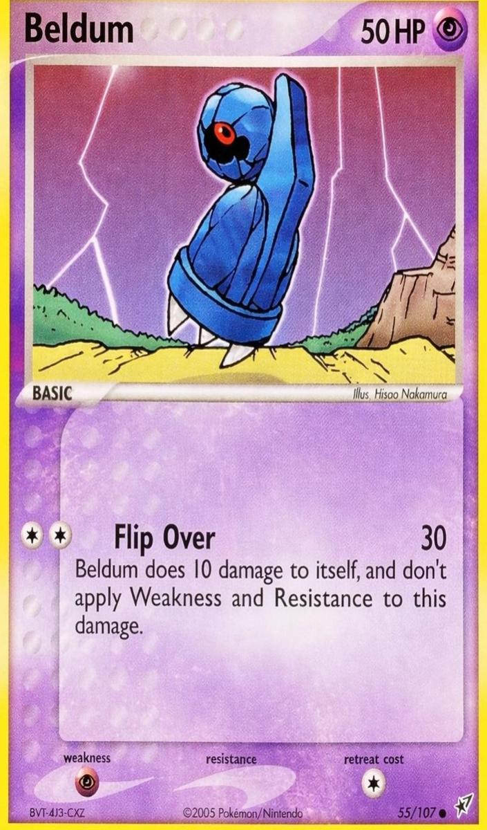 Beldum 2005 Pokemon EX Deoxys