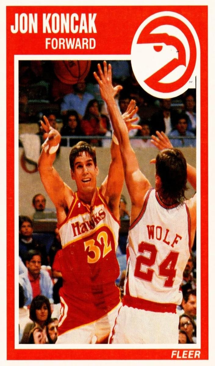 1989 Jon Koncak #2