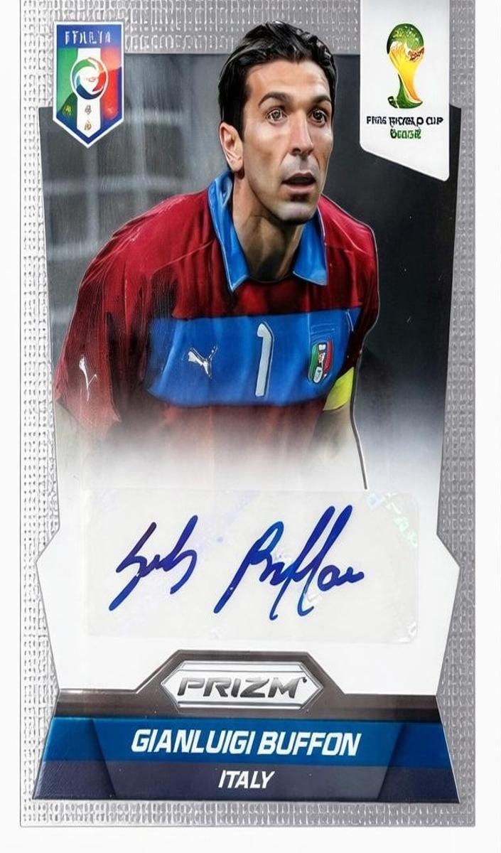 2014 Panini Prizm World Cup Gianluigi Buffon [Silver] #21 card