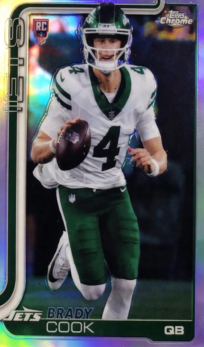 Brady Cook 2025 Topps Chrome Football card