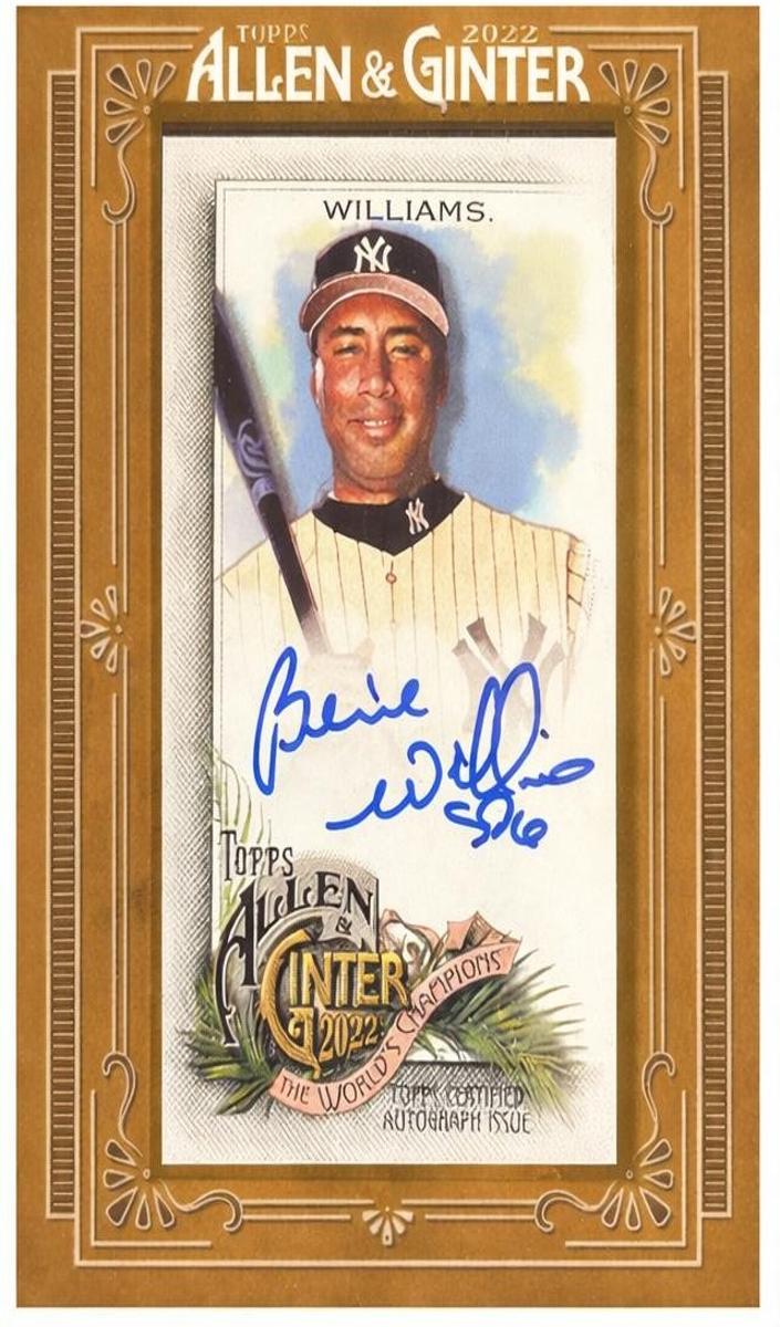 2022 Bernie Williams #MA-BW