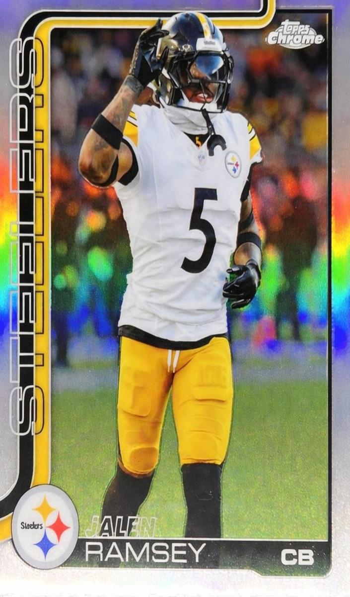 Jalen Ramsey 2025 Topps Chrome Football card
