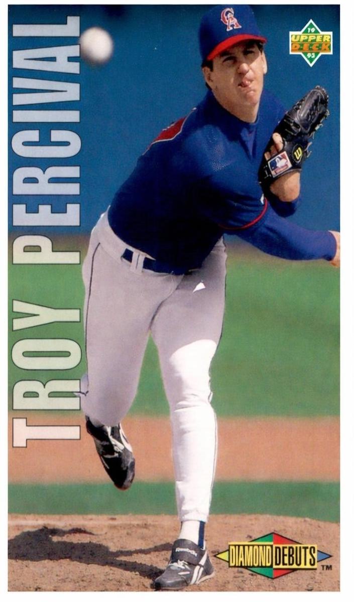 1993 Upper Deck Troy Percival #507 card