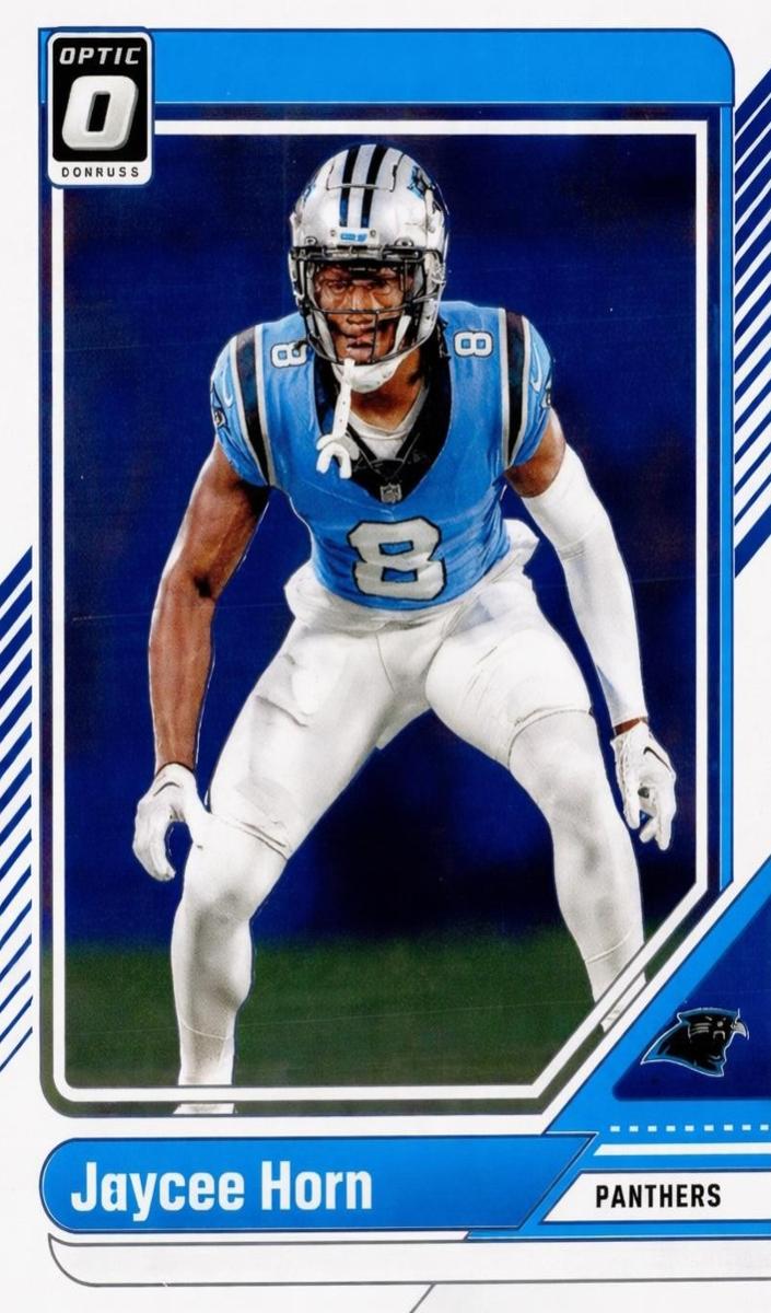 Jaycee Horn 2024 Donruss Optic Football card