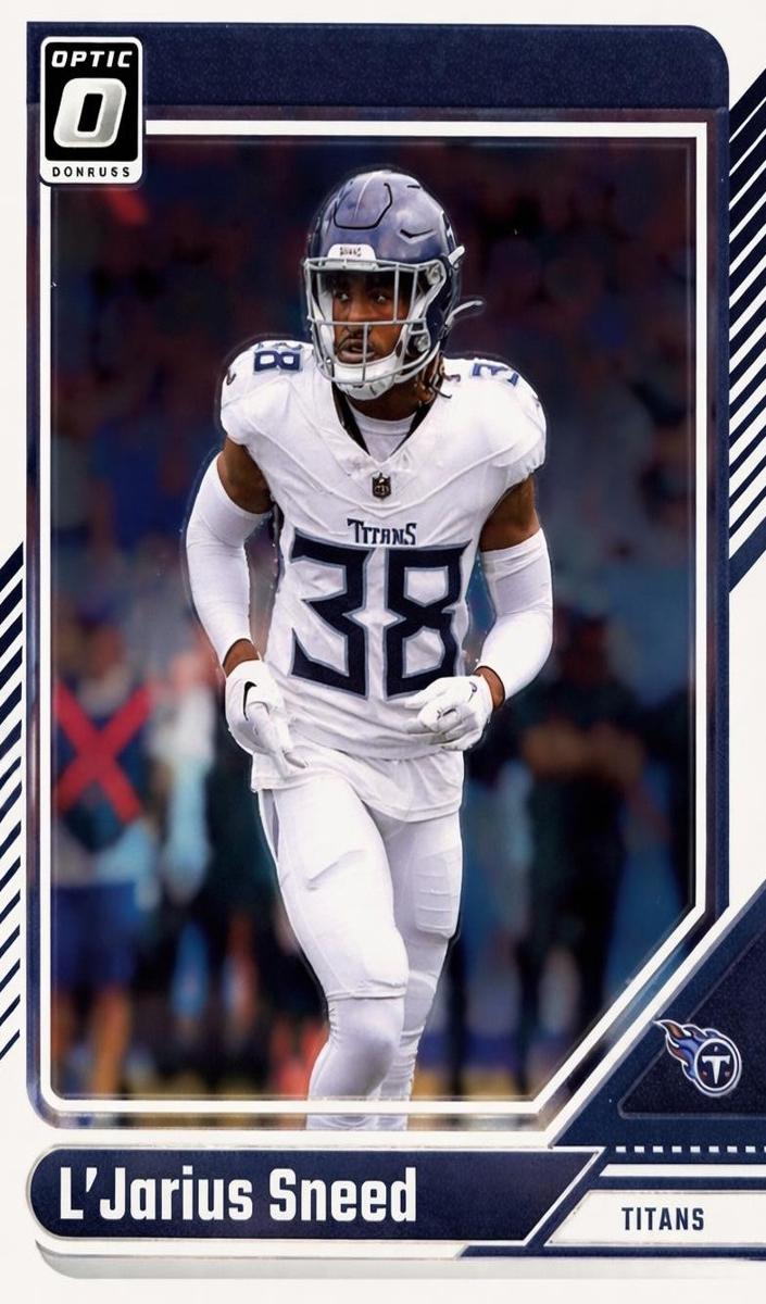 L'Jarius Sneed 2024 Donruss Optic Football card