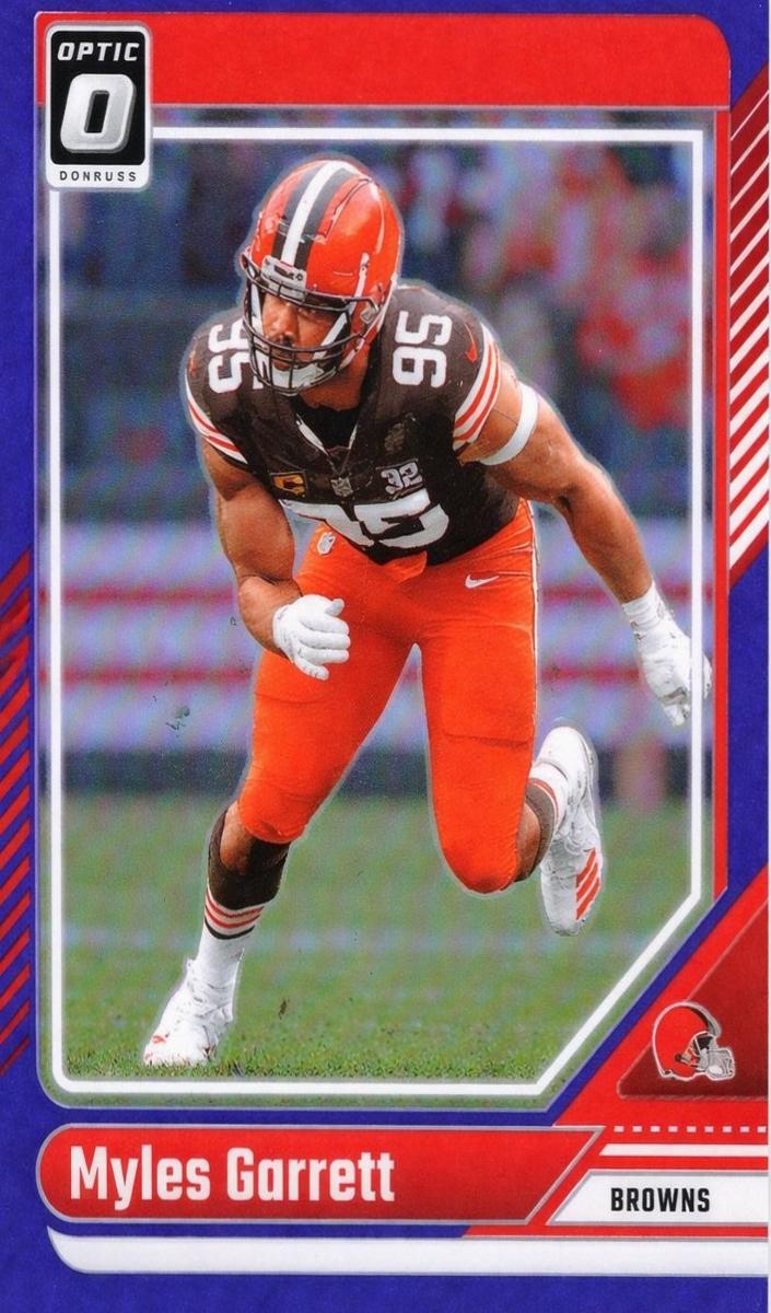 Myles Garrett 2024 Donruss Optic Football card