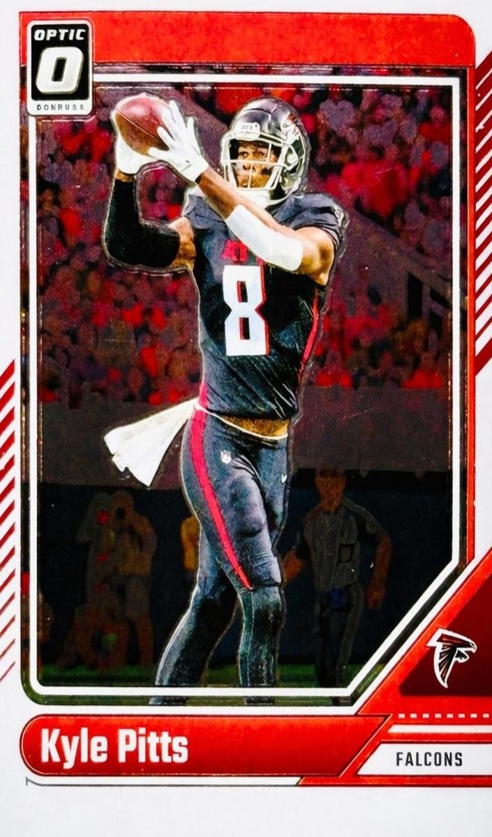 Kyle Pitts 2024 Donruss Optic Football card