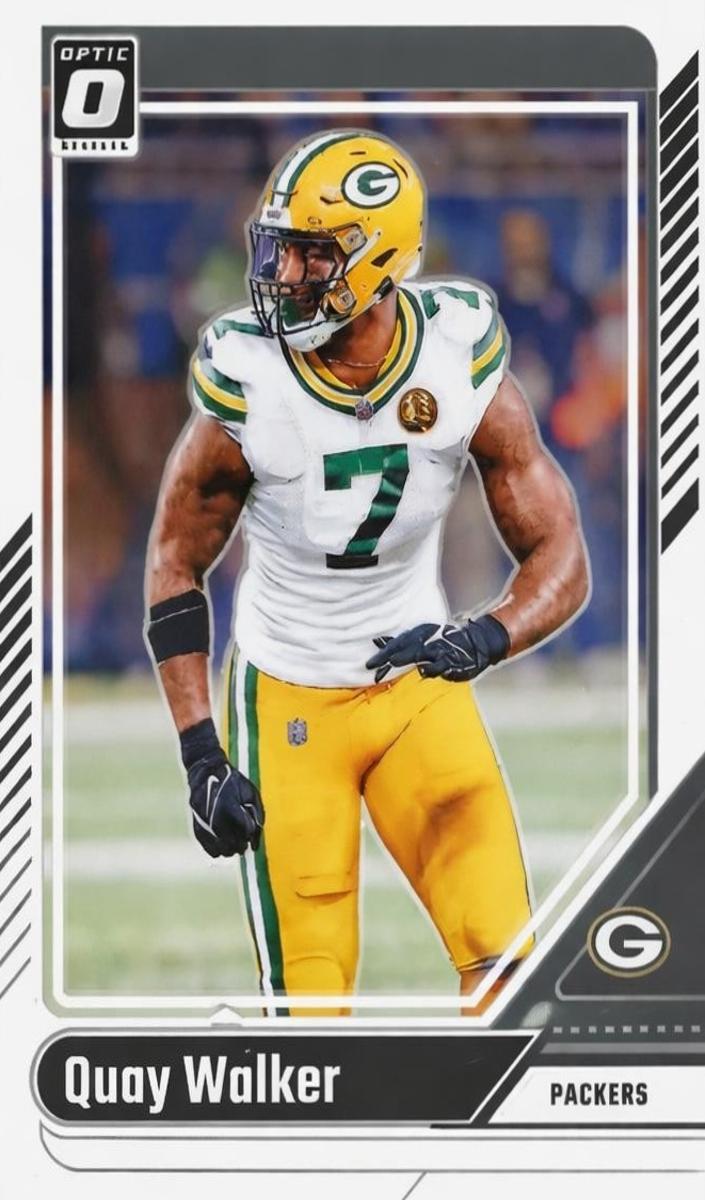 Quay Walker 2024 Donruss Optic Football card