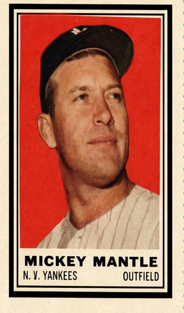 1962 Mickey Mantle #NNO