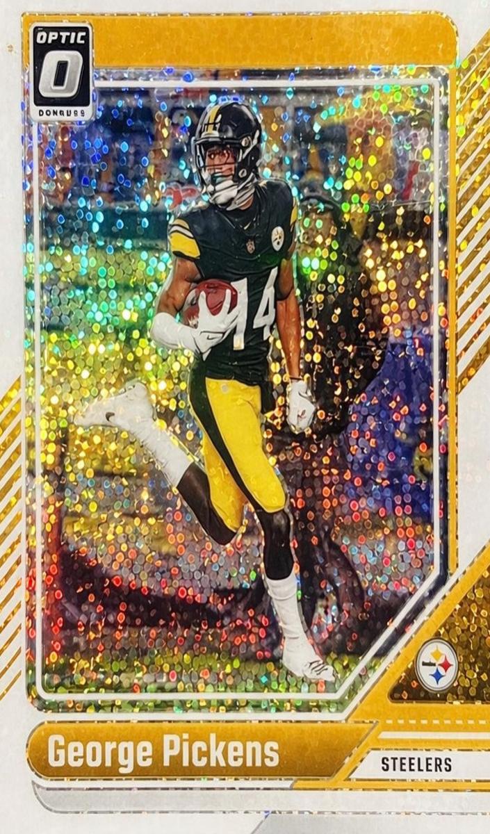 George Pickens 2024 Donruss Optic Football card