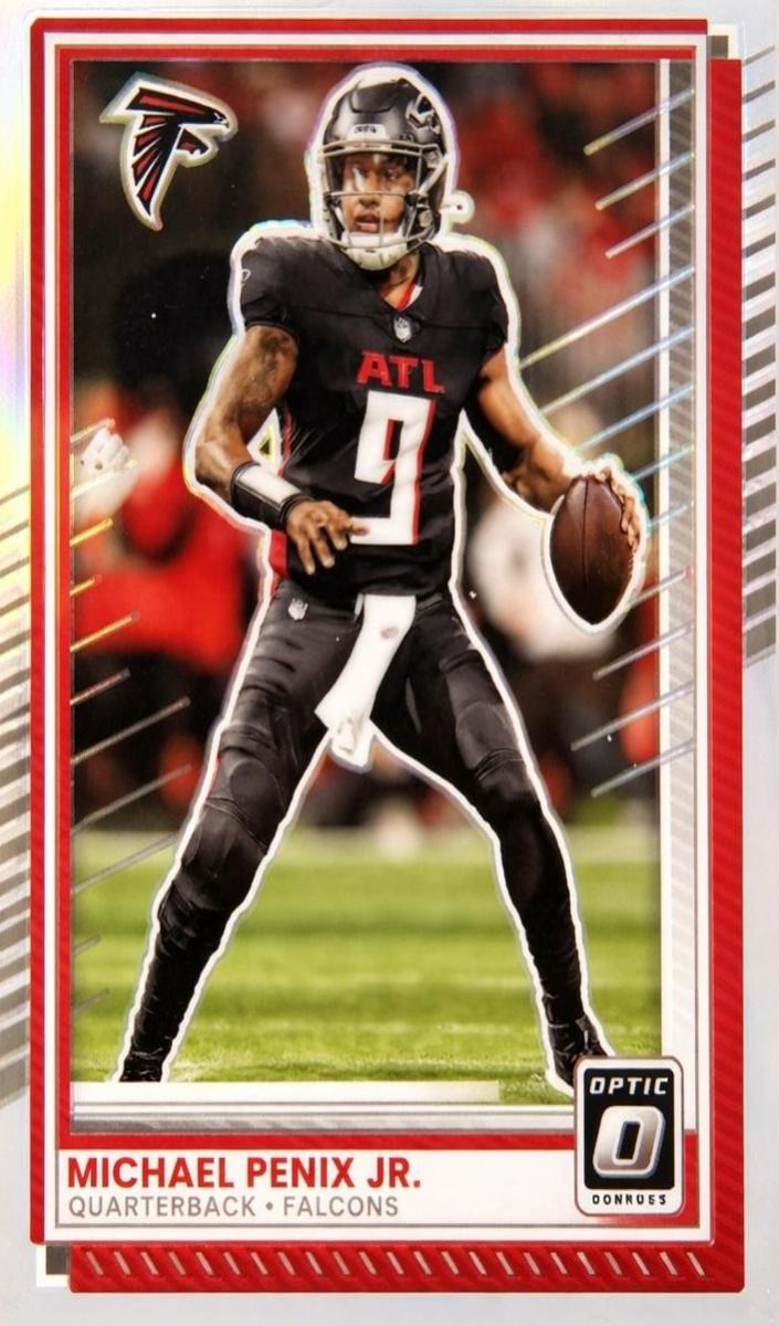 Michael Penix Jr. 2025 Donruss Optic Football card