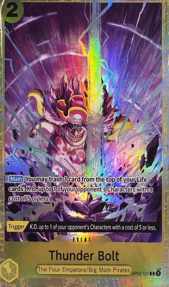 2023 Thunder Bolt [Best Selection] #OP03-121
