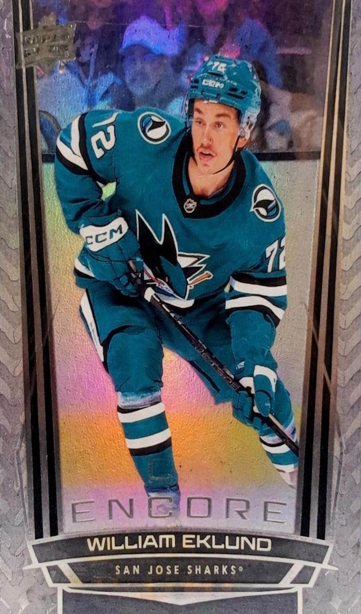 2025 Upper Deck William Eklund [Red] #E-56 card
