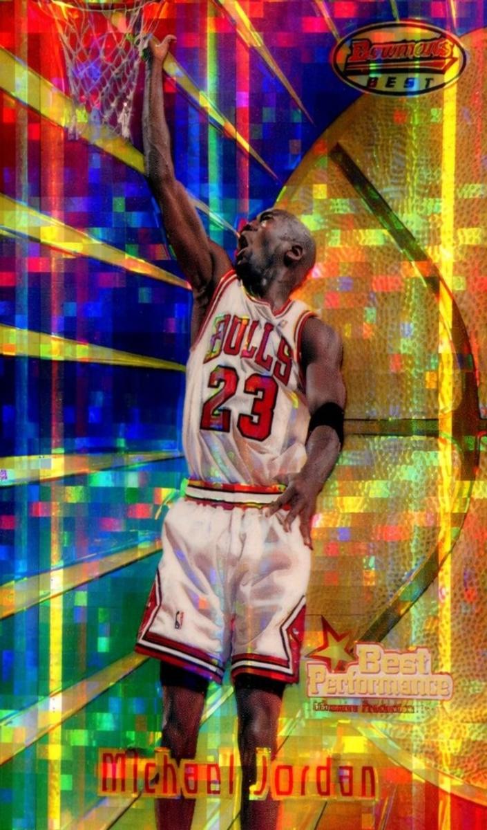 1997 Michael Jordan [Atomic Refractor] #96