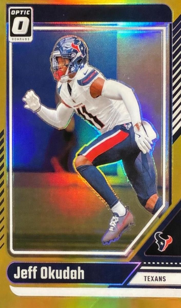 Jeff Okudah 2024 Donruss Optic Football card