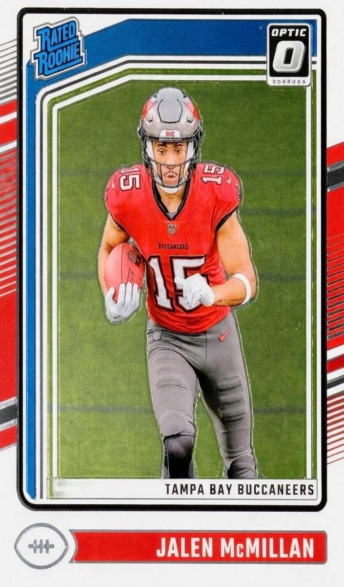 Jalen McMillan 2024 Donruss Optic Football card