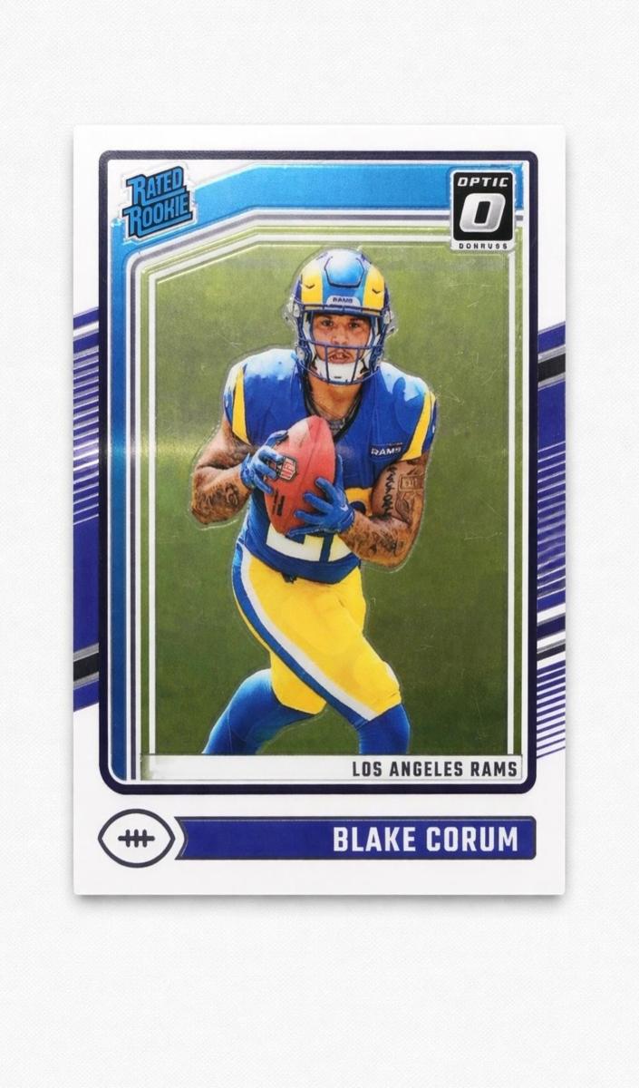 Blake Corum 2024 Donruss Optic Football card