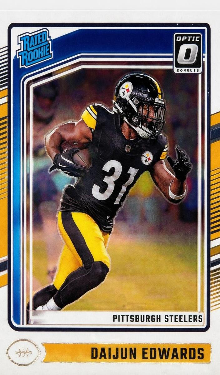 Daijun Edwards 2024 Donruss Optic Football card