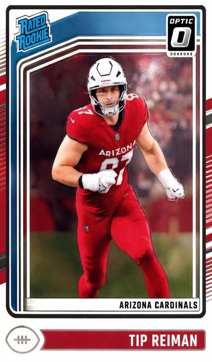 Tip Reiman 2024 Donruss Optic Football card