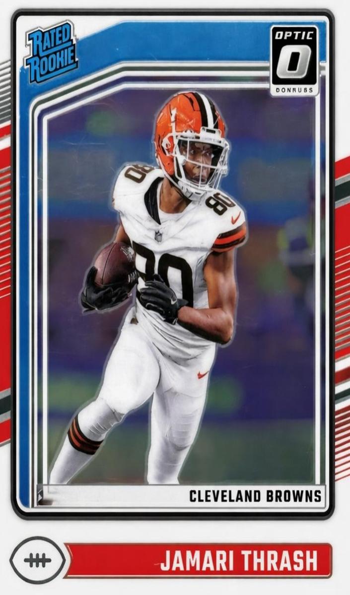 Jamari Thrash 2024 Donruss Optic Football card