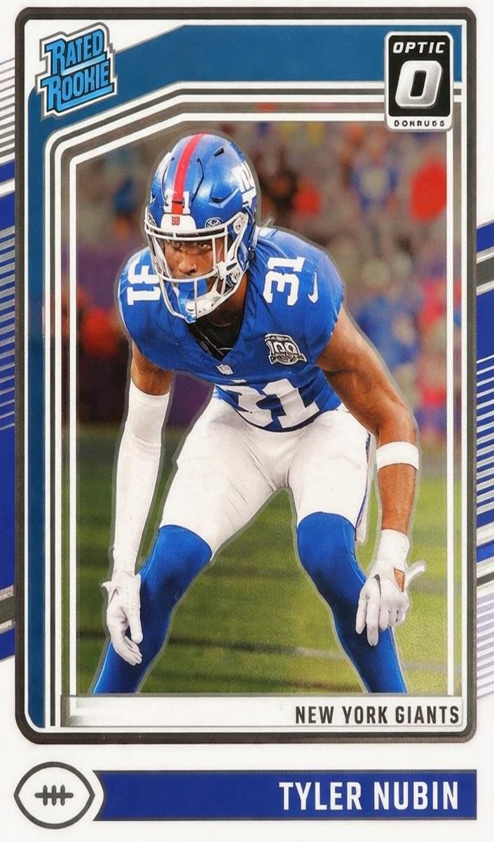 Tyler Nubin 2024 Donruss Optic Football card