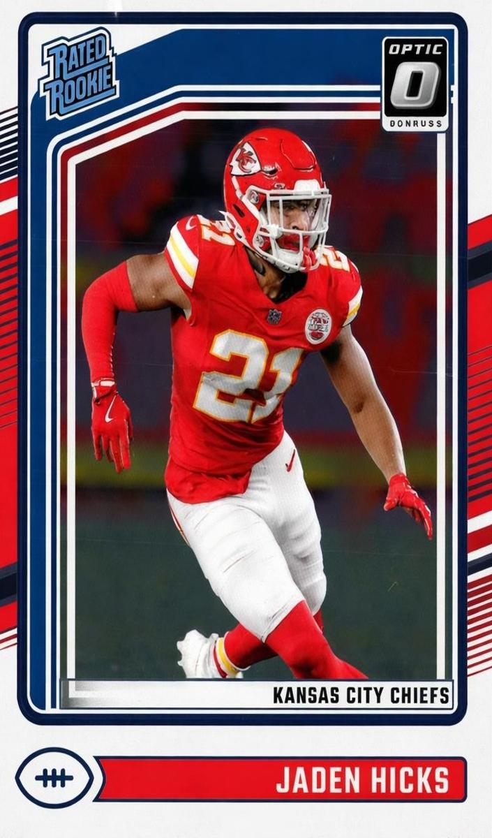 Jaden Hicks 2024 Donruss Optic Football card