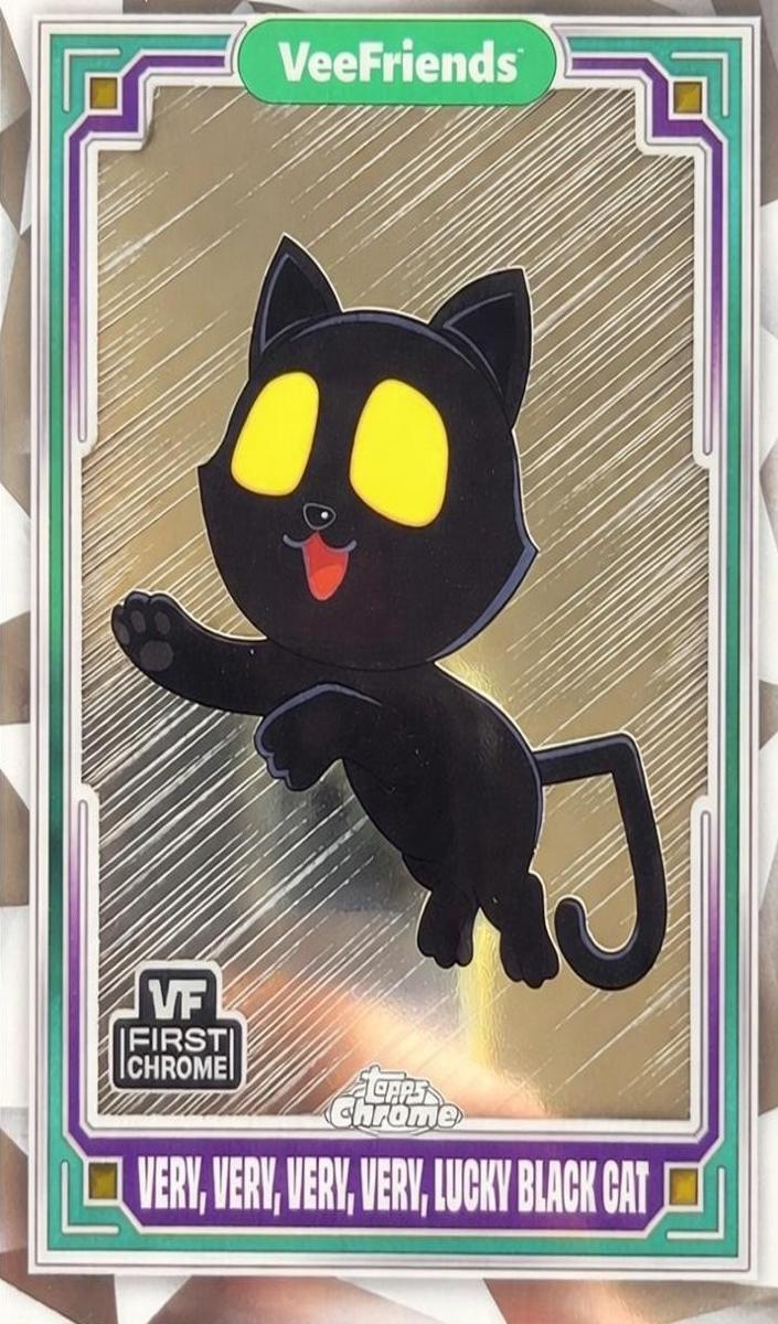 2025 Very, Very, Very, Very, Lucky Black Cat [Black Refractor] #3