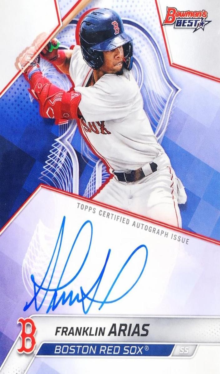 Franklin Arias 2025 Bowmans Best card