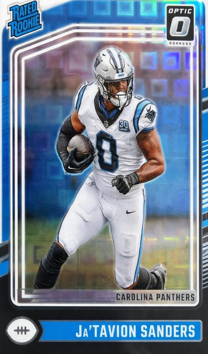 Ja'Tavion Sanders 2024 Donruss Optic Football card