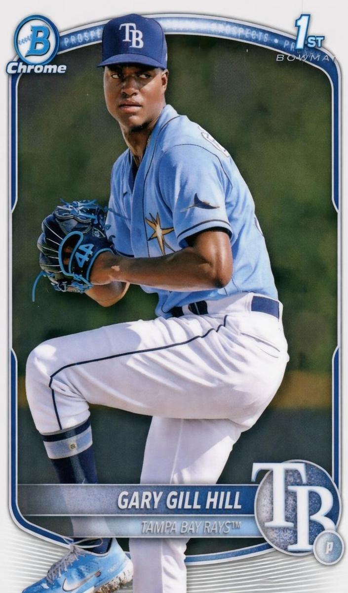Gary Gill Hill 2025 Bowman Chrome Prospects card