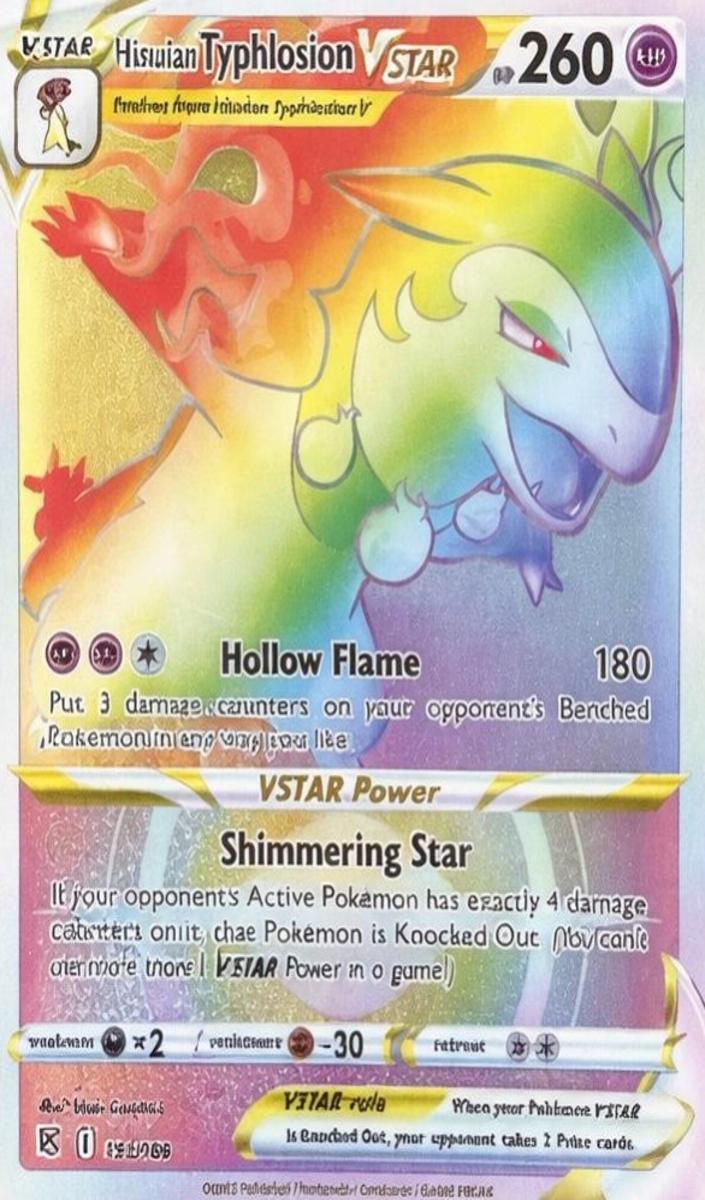 2022 Pokemon Astral Radiance Astralradiance-Scr-Fa Full Art #193 Typhlosion front