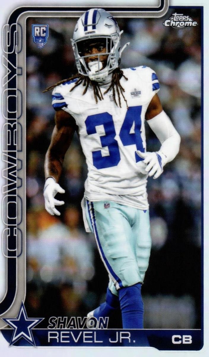 Shavon Revel Jr. 2025 Topps Chrome Football card