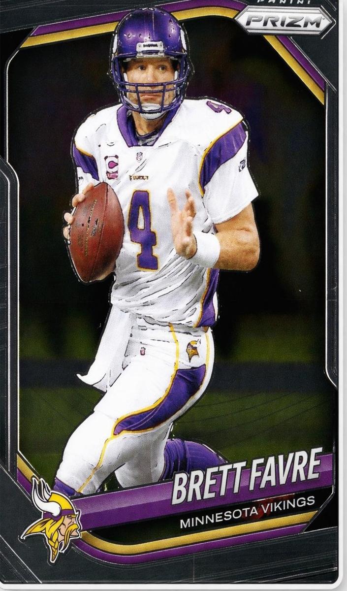 Brett Favre 2025 Prizm Football card