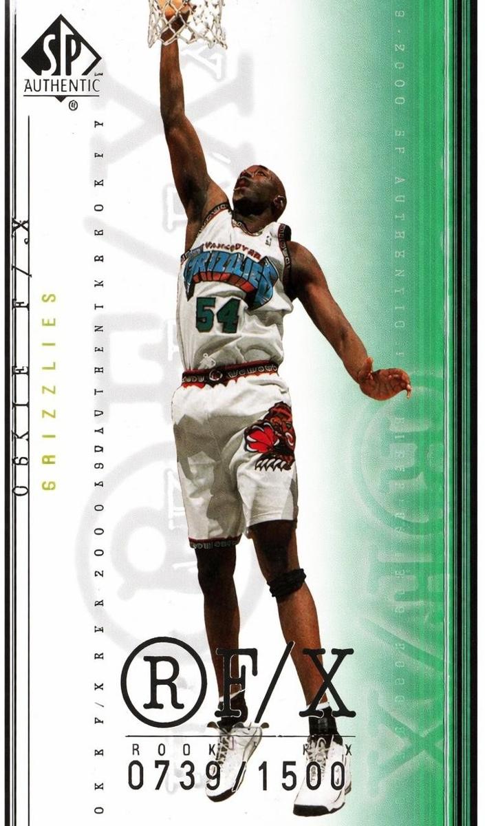 1999 SP Authentic Obinna Ekezie #119 card