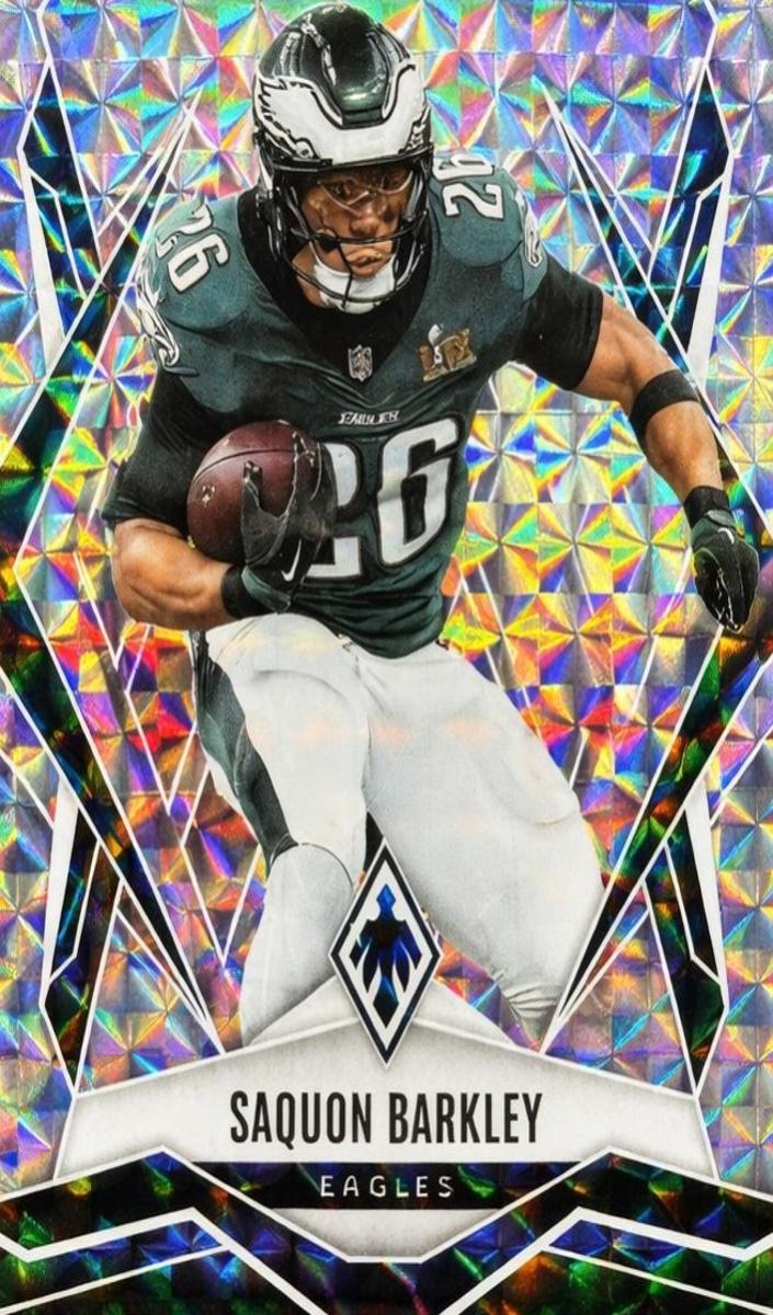Saquon Barkley 2025 Phoenix Football card