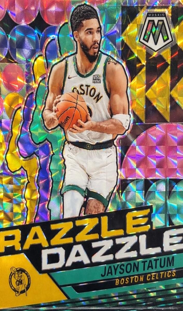2023 Panini Hoops Premium Stock Presentations Jayson Tatum #4 card