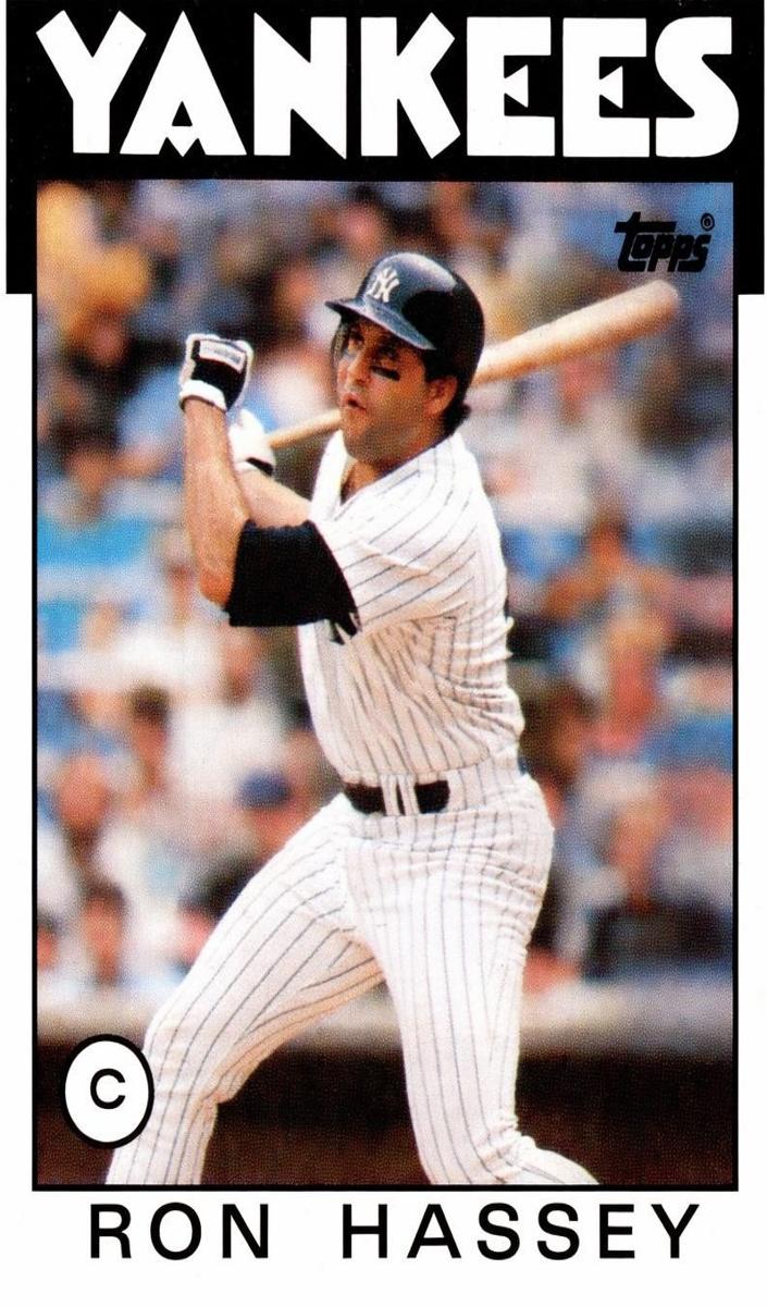 Ron Hassey 1986 Topps Baseball