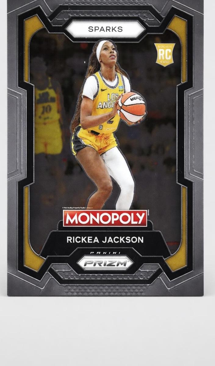 Rickea Jackson 2024 Prizm Monopoly WNBA card