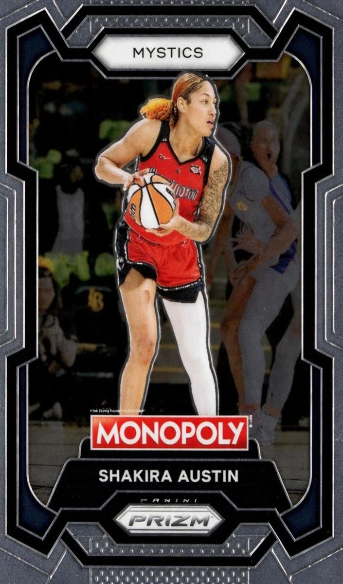 Shakira Austin 2024 Prizm Monopoly WNBA card