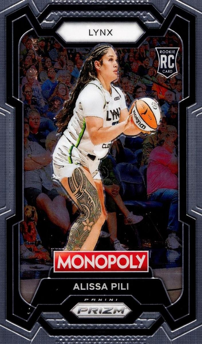 Alissa Pili 2024 Prizm Monopoly WNBA card