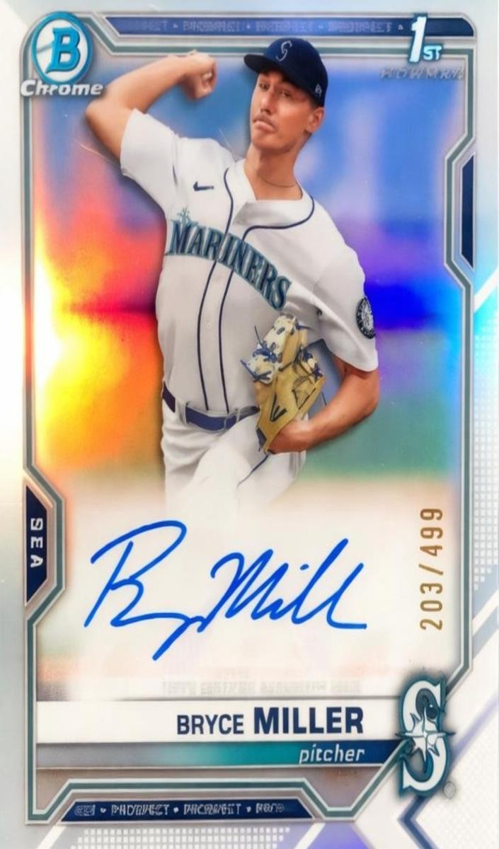2021 Bryce Miller [Refractor] #CDA-BMI
