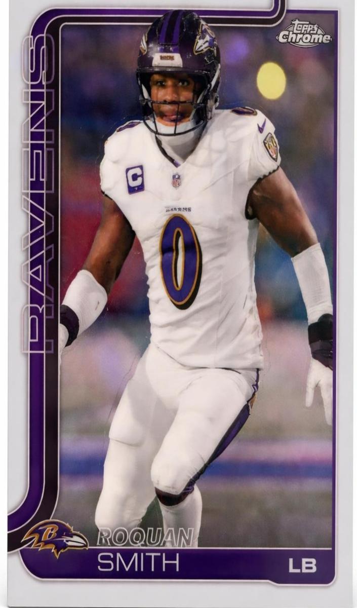 Roquan Smith 2025 Topps Chrome Football card