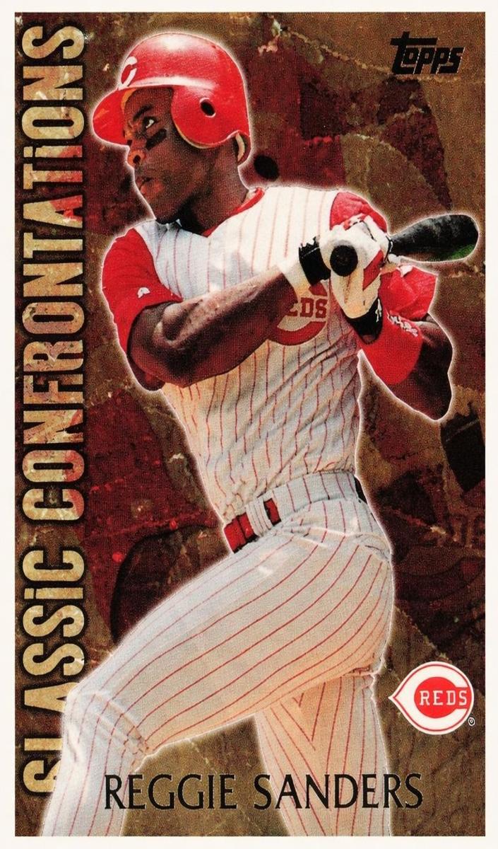 1996 Topps Reggie Sanders #CC7 card