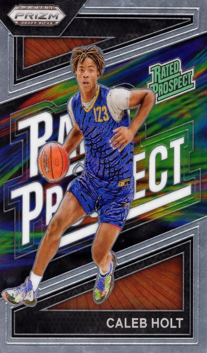 2024 Panini Prizm Draft Picks Rated Prospect Caleb Holt #11 card