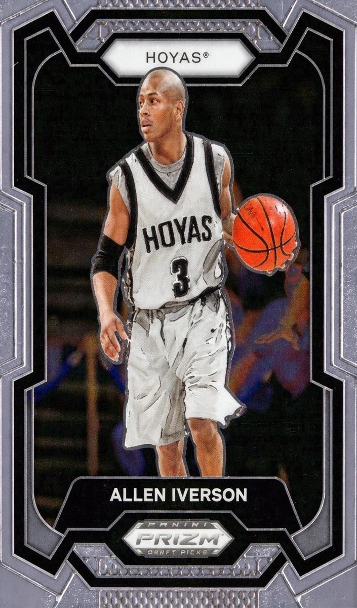 Allen Iverson 2024 Prizm Draft Picks card