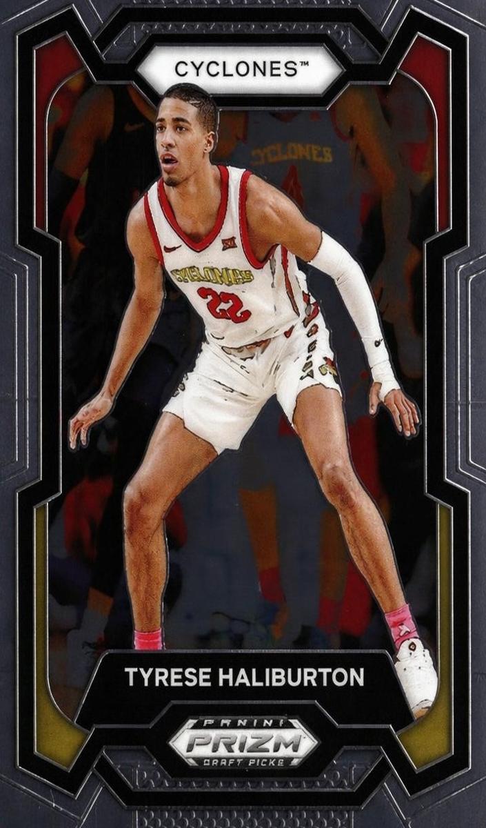Tyrese Haliburton 2024 Prizm Draft Picks card