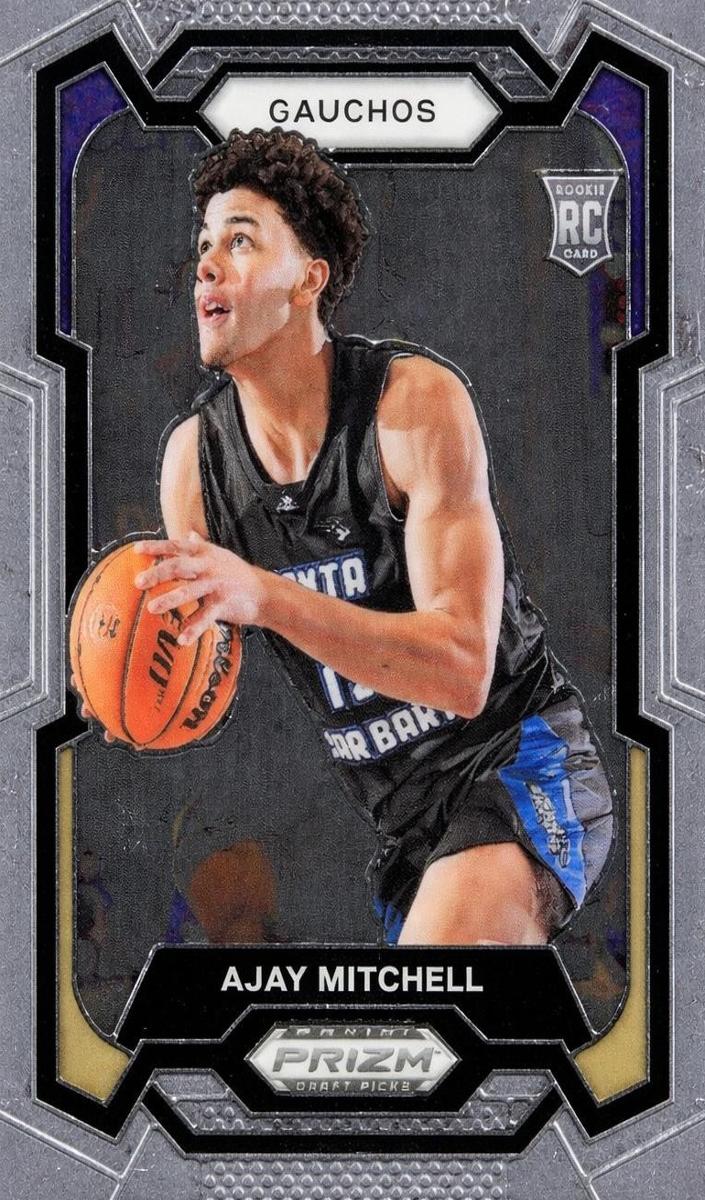 Ajay Mitchell 2024 Prizm Draft Picks card